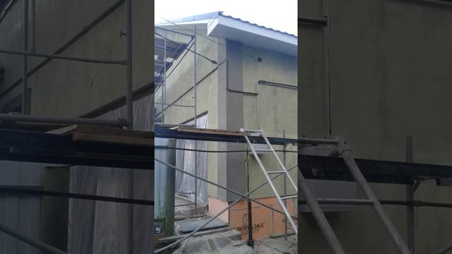 Утепление дома плюс дек.штукатурка за месяц, 2 часть. смотреть онлайн