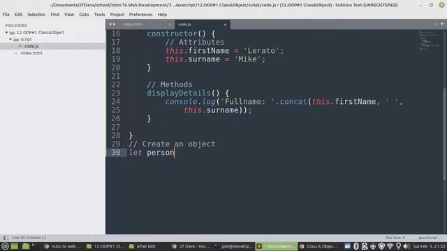 Learn About Class and its Features in Javascript смотреть онлайн