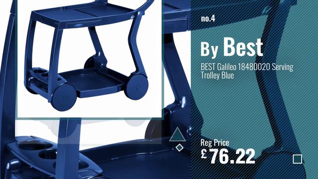 Top 10 Serving Carts [2018]: BEST Galileo 18480040 Serving Trolley bordeaux Red смотреть онлайн
