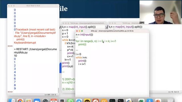 3-сабақ. Python Цикл. For-While loop смотреть онлайн