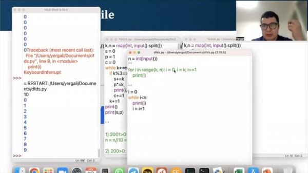 3-сабақ. Python Цикл. For-While loop