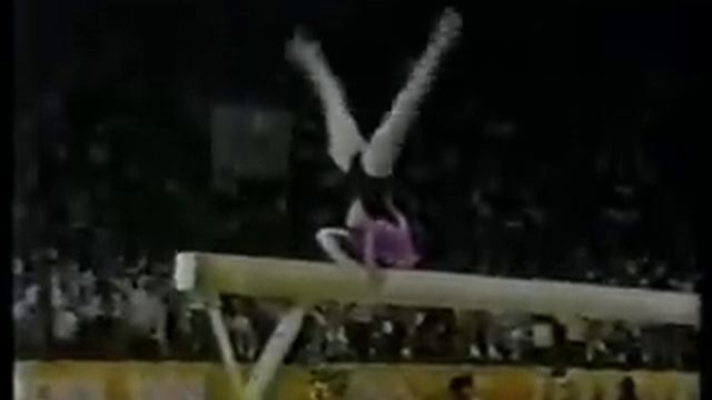 Yelena Shushunova - 1988 Olympics EF - Balance Beam смотреть онлайн