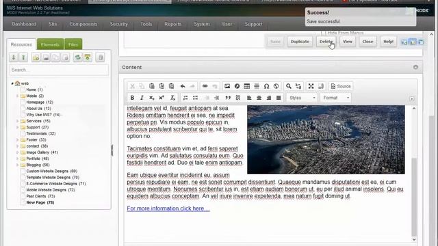 Adding page links in Modx Revolution смотреть онлайн