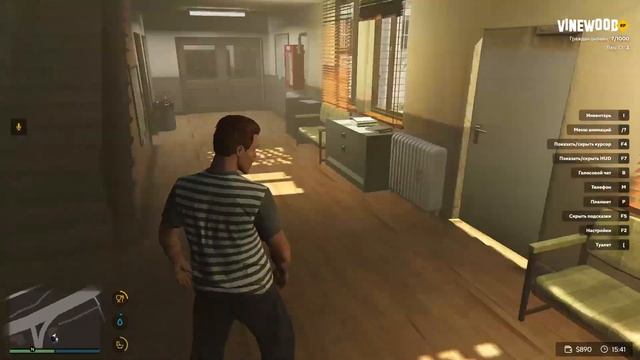 ПОЛУЧИЛ ПРАВА!!! УСТРОИЛСЯ НА РАБОТУ ПОЖАРНЫМ!!! GTA 5 VINEWOOD RP Grand Theft Auto 5 Лучший сервер смотреть онлайн