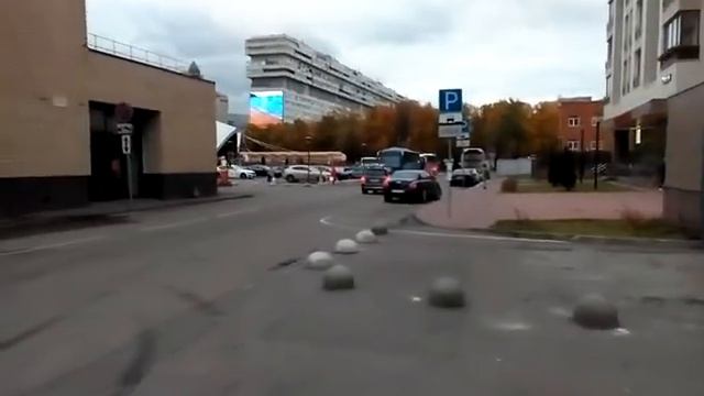 Москва 878 Самаринская улица, 2-я (вторая) Самаринская улица, Даниловский рынок осень день смотреть онлайн