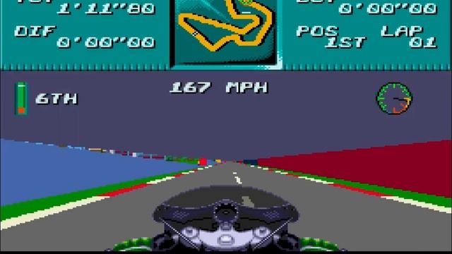 Kawasaki Superbike Challenge (Sega Mega Drive)