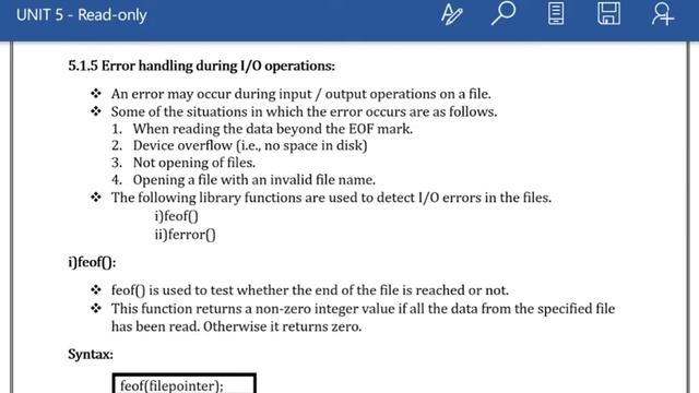 Random Access Files, Error Handling on a File, Command line arguments смотреть онлайн