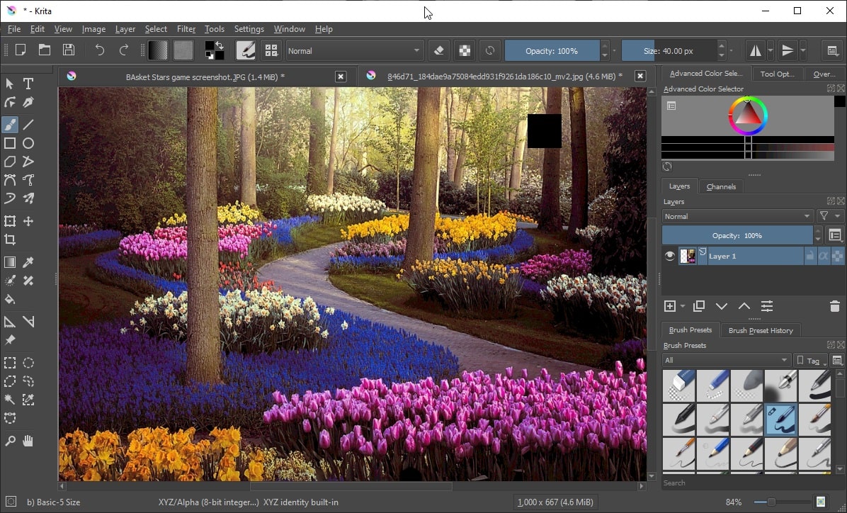 Настройки программы Krita_ PixelArt _
