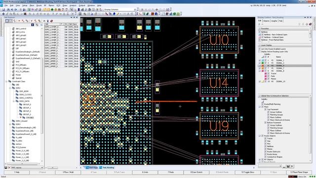 Эскизная трассировка и контроль длины сигналов в PADS Professional Layout (вебинар 05.04.2018 г.) смотреть онлайн