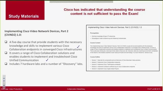 Cisco CCNA Collaboration Passing the CICD 210 060 Exam смотреть онлайн
