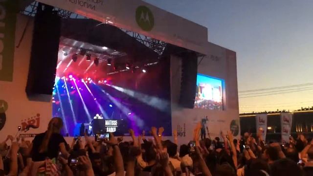 Matisse & Sadko live @Lenovo Moto Fest, Moscow смотреть онлайн