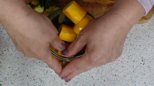 Готовимся к зиме! *? Кабачки маринованные * Вкусно, просто, красиво! смотреть онлайн
