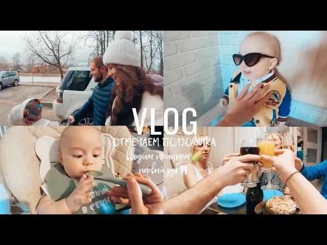 VLOG:ВВОДИМ ПРИКОРМ,ВЫЛЕЗ ПЕРВЫЙ ЗУБ,ПРИЕЗД БАБУШКИ,ОТМЕЧАЕМ 6 МЕСЯЦЕВ, ФОТОСЕССИЯ,ОБУСТРОЙСТВО ДОМА смотреть онлайн