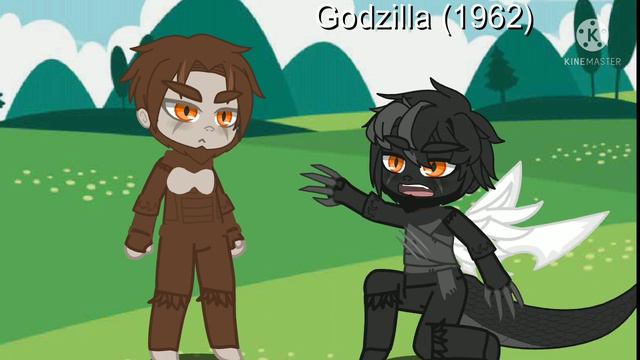 Kong vs Godzilla 1962 The musical gacha club version #kong #gvk смотреть онлайн