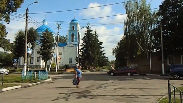 г.Суджа,Курской обл.18.07.18г.Прогулка с ул.Розы Люксембург до пляжа. смотреть онлайн