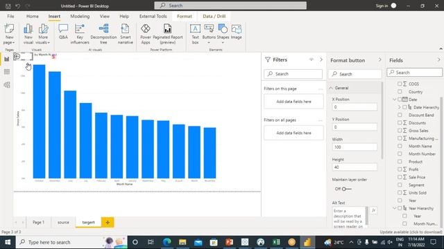@TPBI3 Drill through option in power bi смотреть онлайн