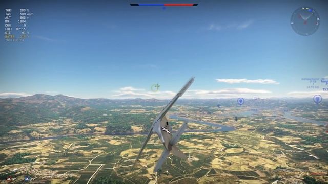 Death from Above! P-39N-0 Aeracobra [War Thunder Realistic Review!] смотреть онлайн