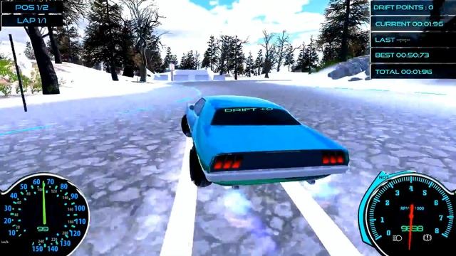 Frozen Drift Race trailer смотреть онлайн