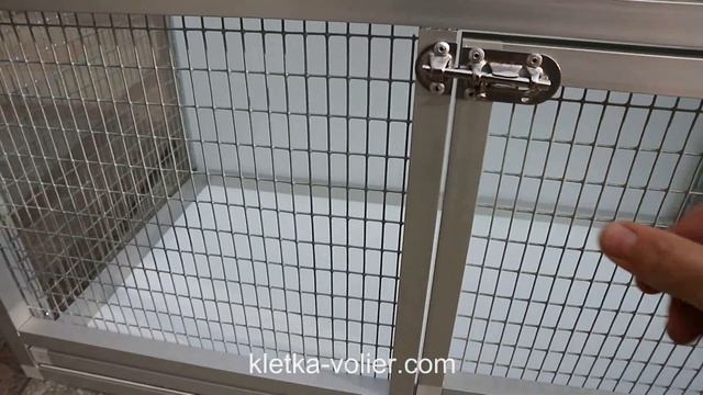 Клетка для канареек в квартиру. Размер 0,8 х 0,4 х 0,4 м. смотреть онлайн
