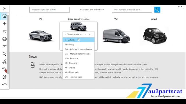 Mercedes-Benz EPC Online Parts Catalog [2024] смотреть онлайн
