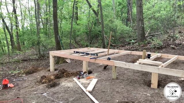 I built an elevated tent platform смотреть онлайн