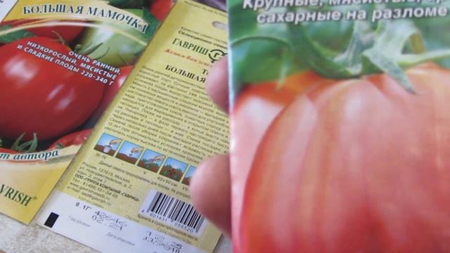 Обзор семян лучших томатов! Ранние томаты для парников! смотреть онлайн