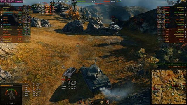 World of Tanks T95E6 10k dmg Tundra – Standard 0.9.13 WOT смотреть онлайн