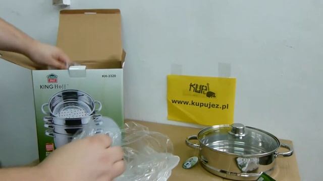 KINGHOFF - GARNEK DO GOTOWANIA NA PARZE 5L KH-3320 - www.kupujez.pl смотреть онлайн