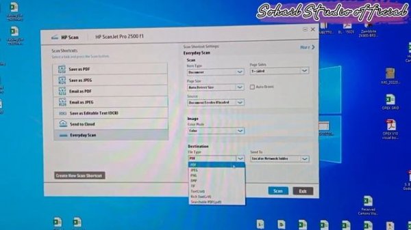 HP Scanjet Pro 2500 f1 scanner tutorial || Best scanner 2022 || HP scanner | #Hpscanner #Bestscanne