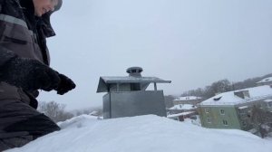 Замёрз фановый стояк на чердаке. Часть 2 Доработал его с учетом советов написанных в коментариях??