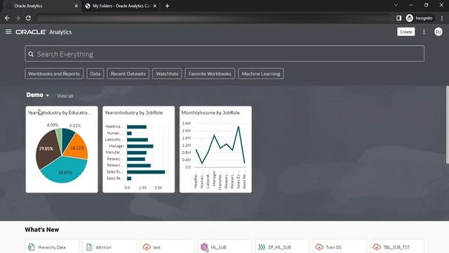 Creating Watchlist in Oracle Analytics смотреть онлайн