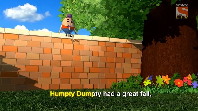 Humpty Dumpty Sat On A Wall with Lyrics | LIV Kids Nursery Rhymes and Songs | HD смотреть онлайн