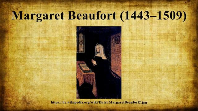 Margaret Beaufort (1443–1509)
