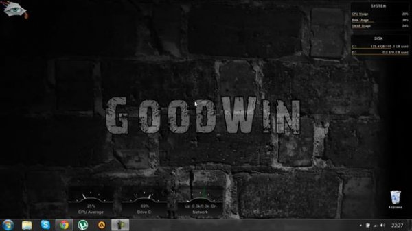 Как установить и настроить программу Rainmeter .