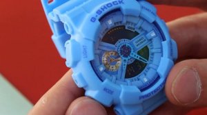 Настройка часов Casio G-SHOCK ga 110 Часть №1