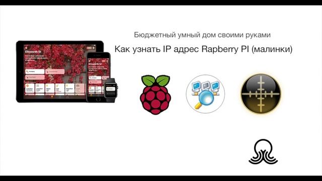 Как узнать IP адрес Rapberry PI (малинки) смотреть онлайн