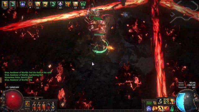 PoE: Vaal Domination Guardian vs Uber Sirus (3.21) смотреть онлайн