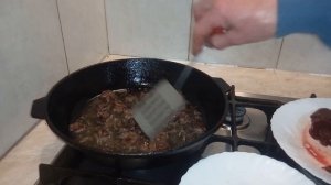 Печенка козы. Сердце козы. Козьи потроха. Как приготовить печенку. Как пожарить сердце.