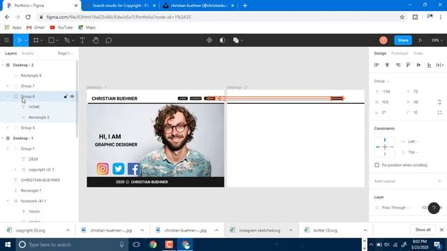 How to design a Portfolio on FIgma смотреть онлайн