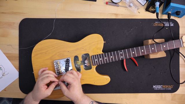 Telecaster Single Humbucker Build #fender #telecaster #humbucker #seymourduncan смотреть онлайн