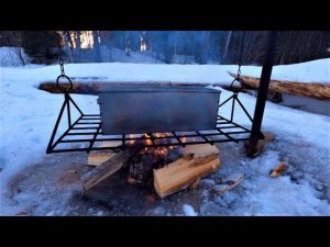 Часть 2 Копченый Хариус. Рыбалка продолжается. Лена наловила больше меня. Отдых и быт на избе.