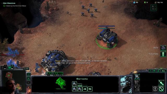 Starcraft 2 - Terran Ep2 (Hard) смотреть онлайн
