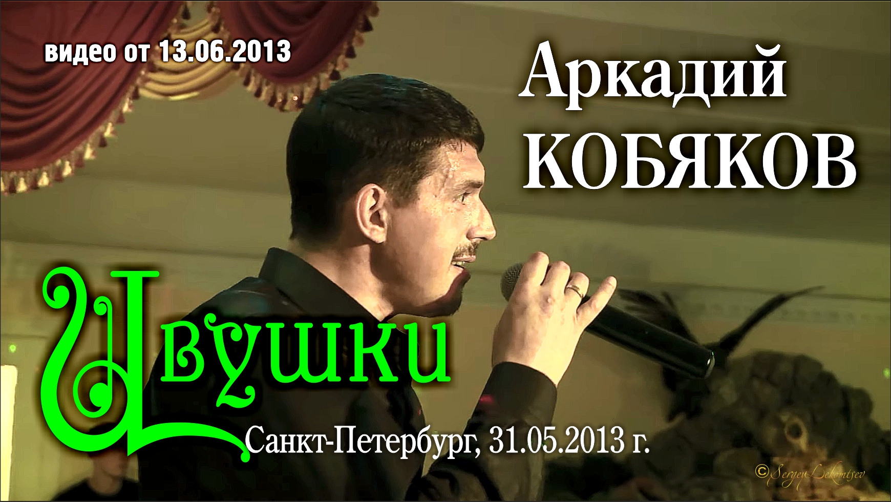 Аркадий Кобяков - Ивушки/ Питер, 31.05.2013 смотреть онлайн