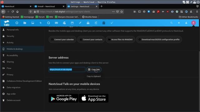 Joplin note-taking app Sync with NextCloud, installing & configuring NextCloud Desktop app. смотреть онлайн