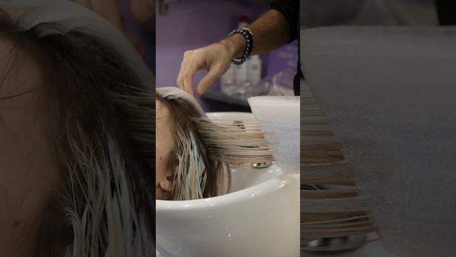Огненно красный Air Touch: Преображение в салоне KELVIN смотреть онлайн