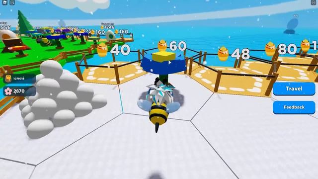 КУДА Я ПОПАЛ??? ЧТО ЭТО ТАКОЕ??? НОВЫЙ ПОРТАЛ В СИМУЛЯТОРЕ ПЧЕЛЫ! ROBLOX Be a Bee! смотреть онлайн