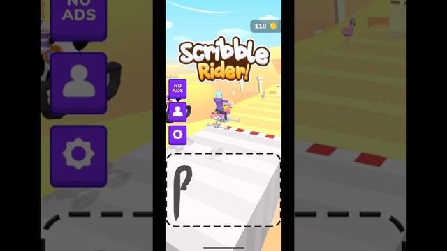 Scribble Rider - LVL 1-20 - Gameplay Walkthrough смотреть онлайн