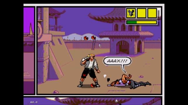Comix Zone - прохождение retro игры смотреть онлайн