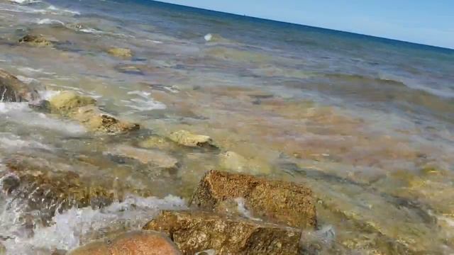 Greece, 5 Minute Time Meeresrauschen,Meereswellen,Naturgeräusche. Шум моря, 5 минут счастья