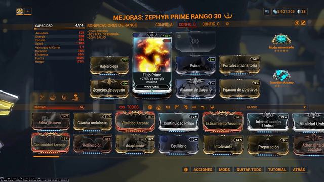 WARFRAME BUILD ZEPHYR CHILL смотреть онлайн
